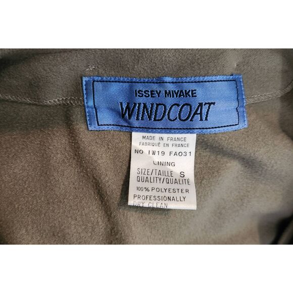 Issey Miyake Vintage Oversized Hooded Windcoat Size Small - Picture 6 of 7